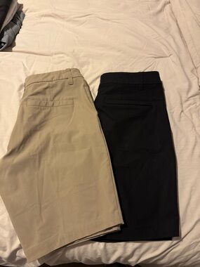 Lululemon Classic Men’s Chino Shorts - Black and Khaki